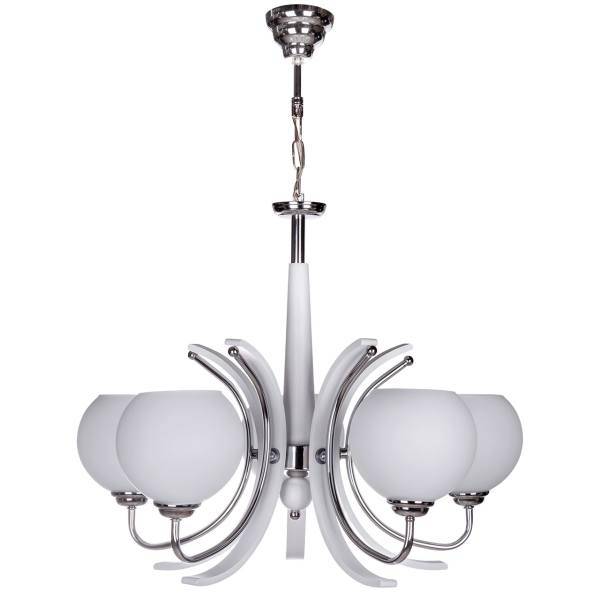 لوستر چشمه نور 5 شعله کد 858WT، Cheshmeh Noor Five Branches 858WT Chandelier