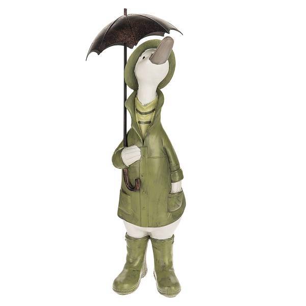 مجسمه ایتال دکور مدل Raincoat Duck 27116، Italdecor Raincoat Duck 27116 Statue