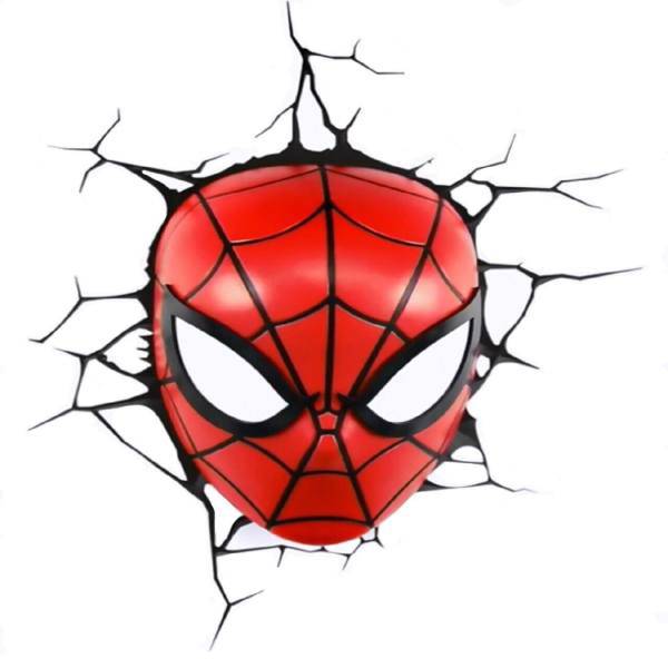 چراغ دیواری تری دی لایت اف ایکس مدل Spider Man، 3D Light FX Spider Man Wall Lamp