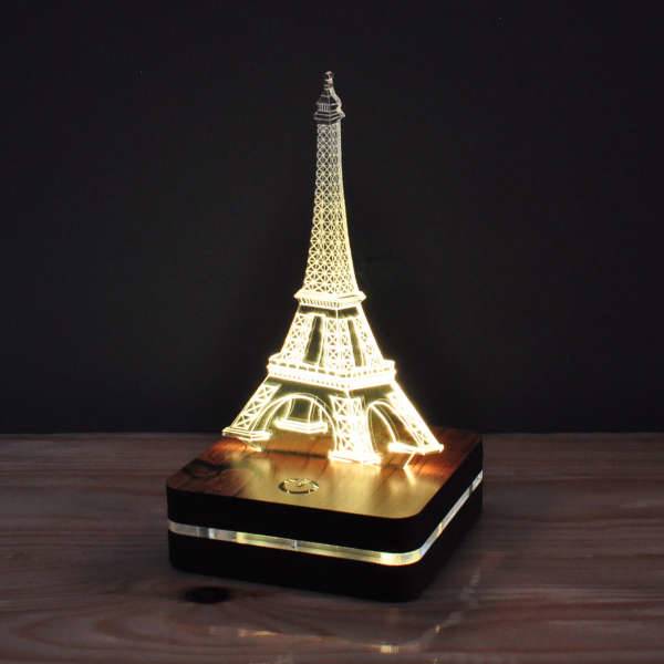 چراغ خواب موهومی طرح برج ایفل هفت رنگ، Mohomi Wirelight 7 Color Lamp Eifel Tower