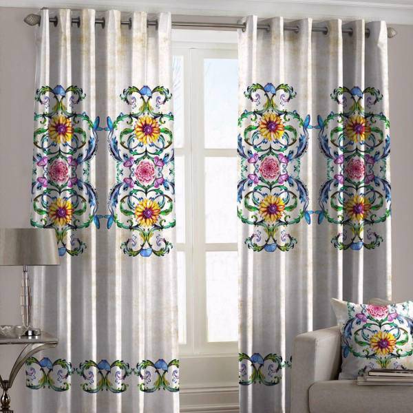 مجموعه دو عددی پرده مینوتو هوم مدل SA-008 ارتفاع 300 سانتی متر، minoto home SA-008 Curtain