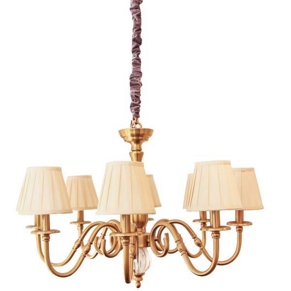 لوستر مجلل 8 شعله کد 8 /81081، Mojalal 81081/10 ten Flames Chandelier