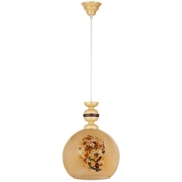 چراغ آویز چشمه نور تک شعله کد G557/1H-CR، Cheshmeh Noor G557/1H-CR ONE Flame Hanging Lamp