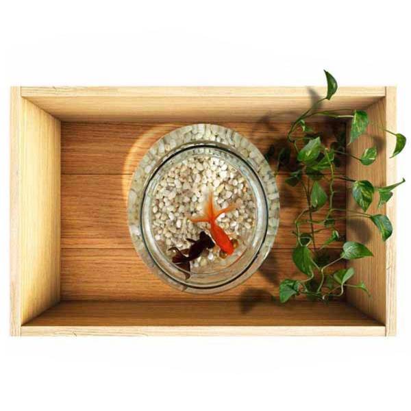 پادری سه بعدی ژیوار طرح تُنگ ماهی، Zhivar Fishbowl 3D Mat