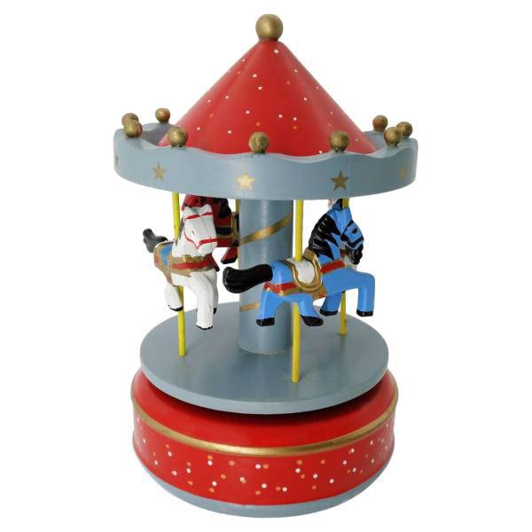 ماکت موزیکال کیدتونز طرح چرخ و فلک کد 8-KDT-048، Kidtunse Carousel KDT-048- 8 Musical Maquette