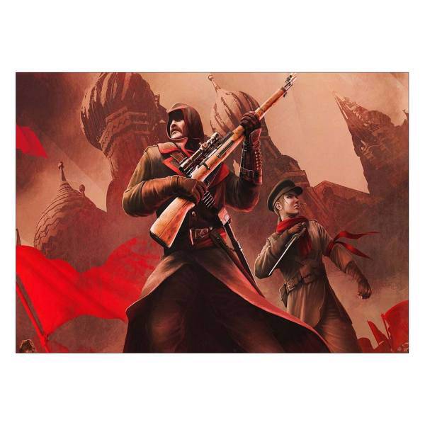 تابلو شاسی ونسونی طرح Assassins Creed Chronicles سایز 30 × 40، Wensoni Assassins Creed Chronicles Chassis 40 x 30