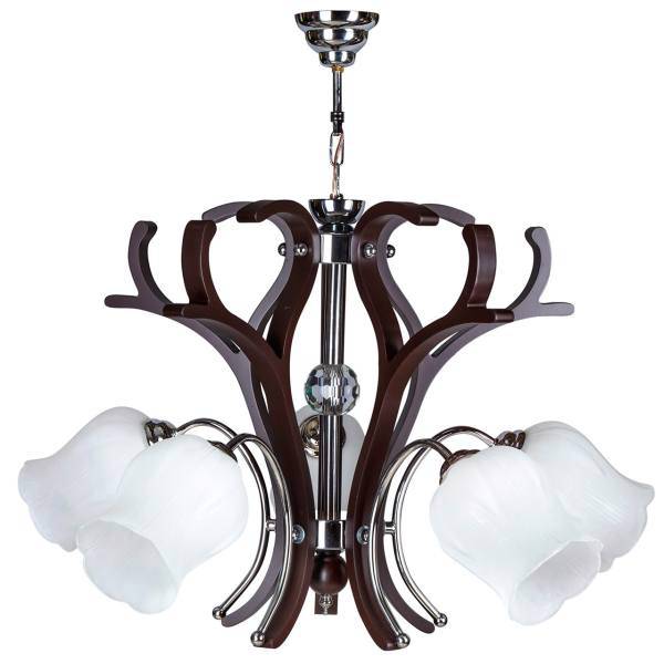 لوستر چشمه نور 5 شعله کد A832/5، Cheshmeh Noor A832/5 Five Branches Chandelier