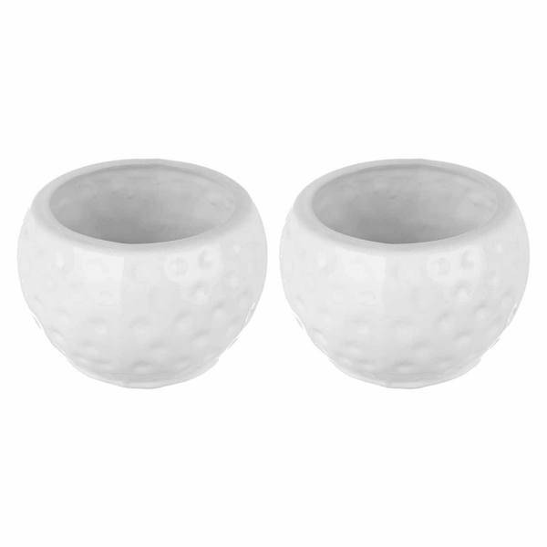 گلدان حافظ گل طرح توپی PS199 مجموعه 2 عددی