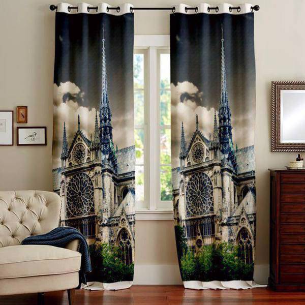 مجموعه دو عددی پرده مینوتو هوم مدل SA-067 ارتفاع 300 سانتی متر، minoto home SA-067 Curtain