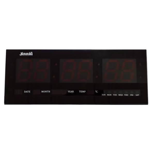 ساعت دیجیتال سایز بزرگ دیواری جینیو مدل QX-1948، QX-1948 Jinniu Digital LED Clock