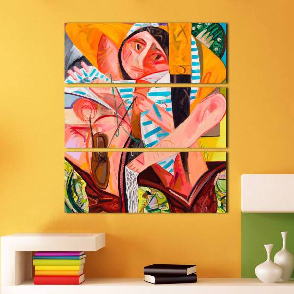 تابلو دیواری 3 تکه آریکان کد TA1308، Arikan TA1308 Tableau 3 Pcs