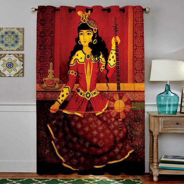 پرده مخمل رنس مدل C4-50013 ارتفاع 190 سانتی متر، Rence C4-50013 Curtain 190 cm