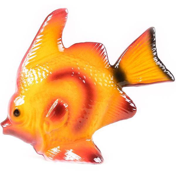 مجسمه ماهی آفرینش های هنری طرح آنجل، Afarinesh Haye Honari Angel Fish Statue