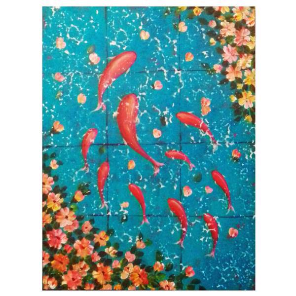 تابلو شاسی نقاشی گالری نقش مایه مدل N31 سایز 30 × 40، Naghshmayeh Gallery N31 Painting Chassis Tableu Size 30 x 40