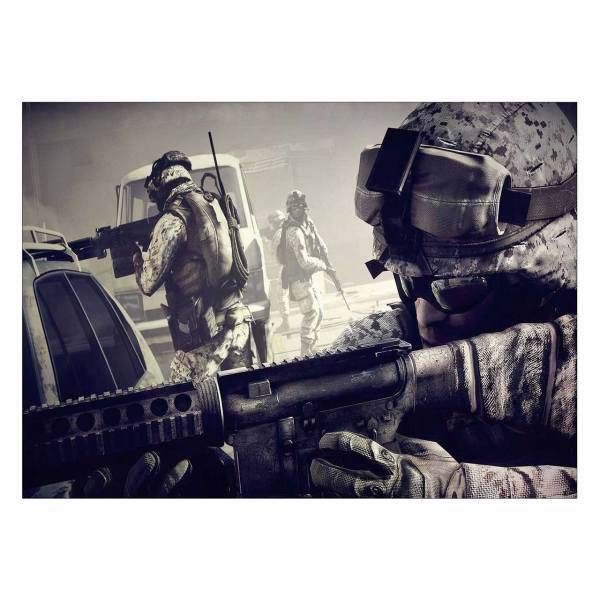 تابلو شاسی ونسونی طرح Delta Force سایز 30 × 40، Wensoni Delta Force Chassis 40 x 30