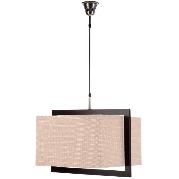 چراغ آویز چشمه نور کد A7036/1H-BR-CR، Cheshmeh Noor A7036/1H-BR-CR One Flame Hanging Lamp