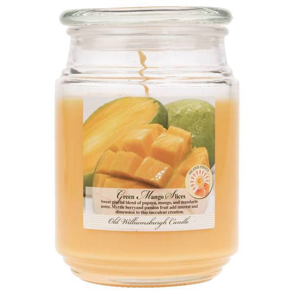 شمع اولد ویلیامزبرگ مدل Green Mango Slices U11807، Old Williamsburgh Green Mango Slices U11807 Candle