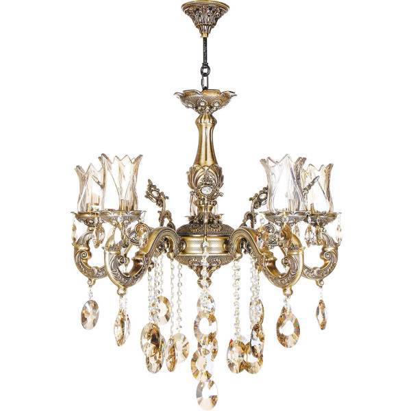 لوستر چشمه نور 5 شعله کد S3517/5، Cheshmeh Noor S3517/5 Five Flames Chandelier