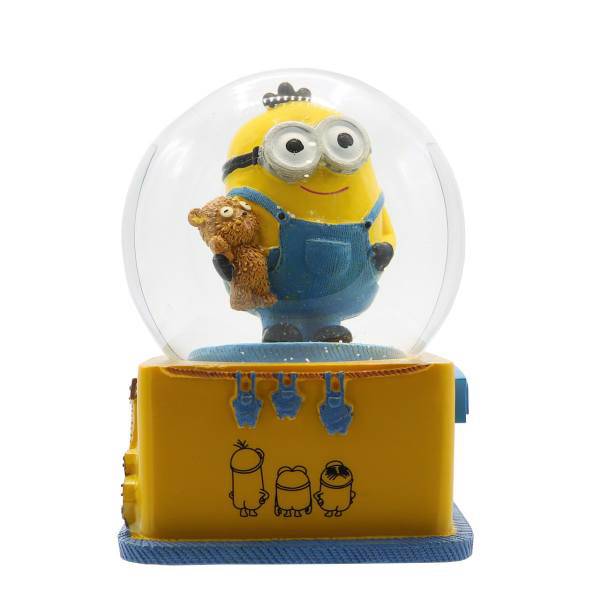 گوی موزیکال دیزاین مدل Blue Minions، Design Blue Minions Musical Globe