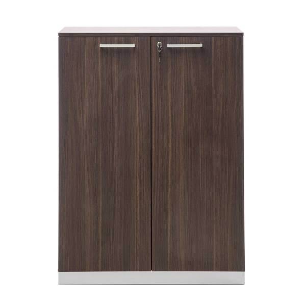 کمد اداری فرآذین مدل FAD-131 بلوطی تیره، Farazin FAD-131 Dark Oak Cupboard