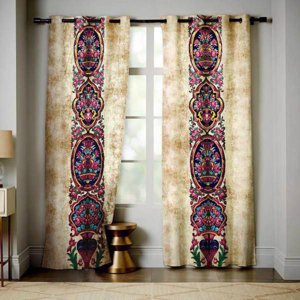 مجموعه دو عددی پرده مینوتو هوم مدل SA-040 ارتفاع 300 سانتی متر، minoto home SA-040 Curtain