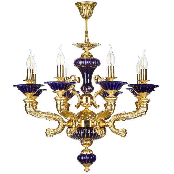 لوستر چشمه نور 8 شعله کد C2916/8، Cheshmeh Noor C2916/8 Eight Flames Chandelier