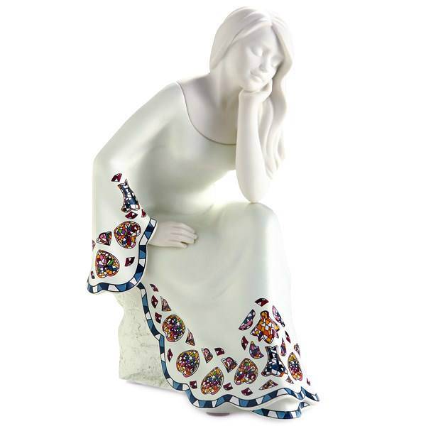 مجسمه نادال مدل Relaxing White Large، Nadal Relaxing White Large 765031 Sirene Collection Statue