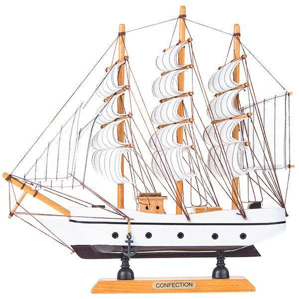 کشتی تزئینی کد F30 سایز 30، Decorative Sailing Ship F30 Size 30