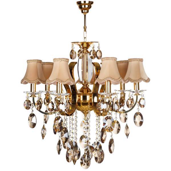 لوستر چشمه نور 7 شعله کد 886G، Cheshmeh Noor Seven Branches 886G Chandelier