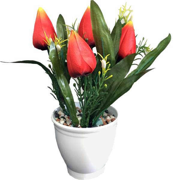 گلدان به همراه گل مصنوعی کارا مدل 12033، Kara 12033 Flower And Pot