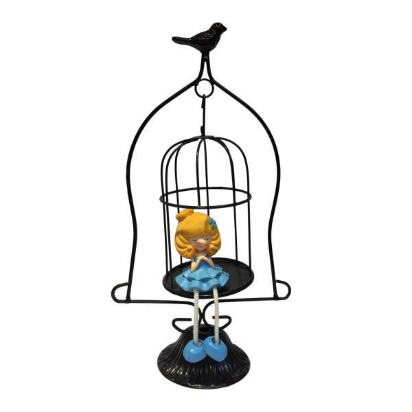 مجسمه طرح دختر در قفس کد 500