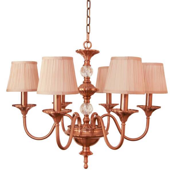 لوستر مجلل 6 شعله کد6/ 81098، Mojalal 81098/6 six Flames Chandelier