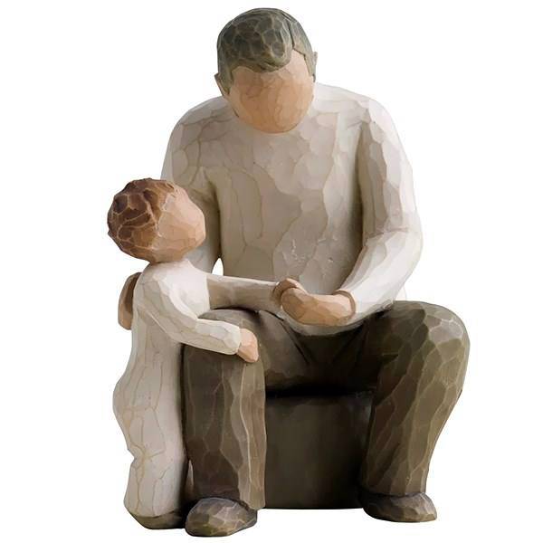 مجسمه ویلو تری مدل پدربزرگ، Willow Tree Grandfather 26058 Statue