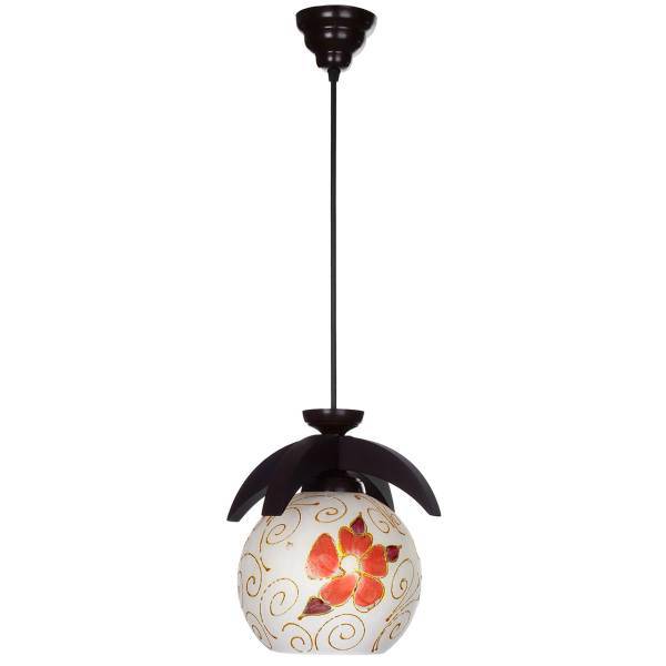 چراغ آویز چشمه نور 1 شعله کد G519/1H، Cheshmeh Noor 519 One Branch Hanging Lamp