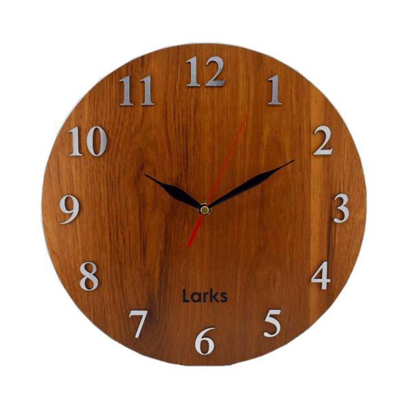 ساعت دیواری Larks مدل 001، Larks Wooden watch