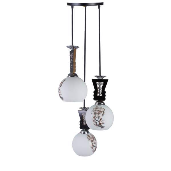 چراغ آویز نجم 3 شعله کد 4203، Najm 4203 Three Flames Hanging Lamp