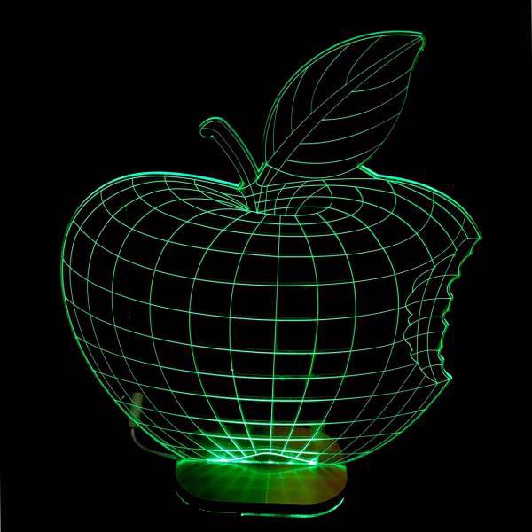 چراغ خواب سه بعدی هفت رنگ کدpb_0036