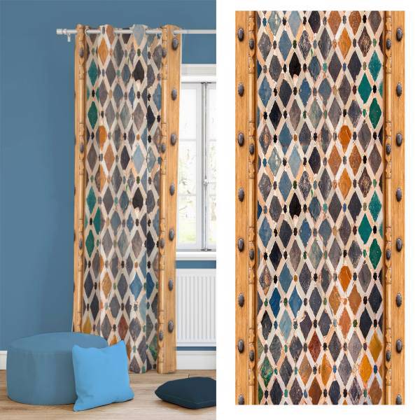 پرده دکودیزاین مدل DW3-10، Decodesign DW3-10 Velvet Curtain