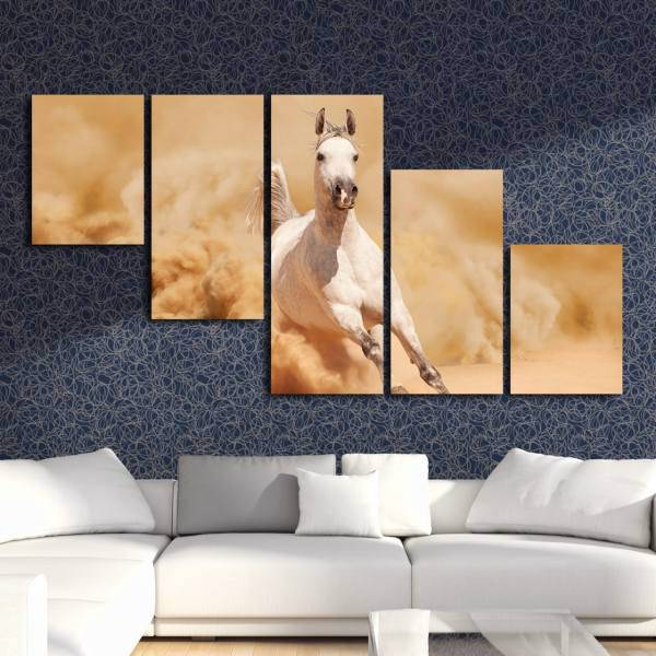 تابلو دیواری آفتاب مدل TA-2802 مجموعه 5 عددی