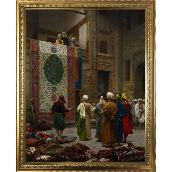 تابلو گالری هنری پیکاسو طرح قالی فروش قاهره