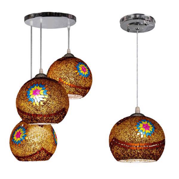 مجموعه چراغ آویز دیلایت کد DEL22-200/3-250، Delight DEL22-200/3-250 Hanging Lamp Set