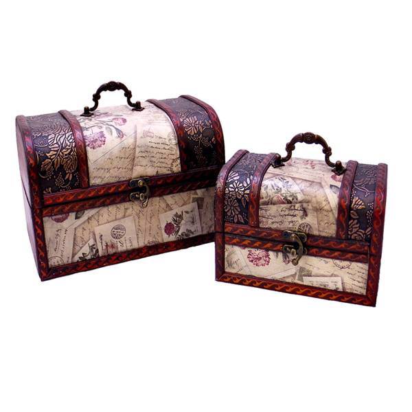 جعبه دکوری ایرسا مدل صندوقچه بسته 2 عددی، Irsa box Decorative Pack Of 2