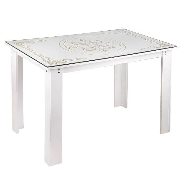 میز ناهار خوری صنایع چوب قائم کد K206 سایز 75 × 115، Sanaye Choob Ghaem K206MDF Dinning Room Table Size 115 x 75