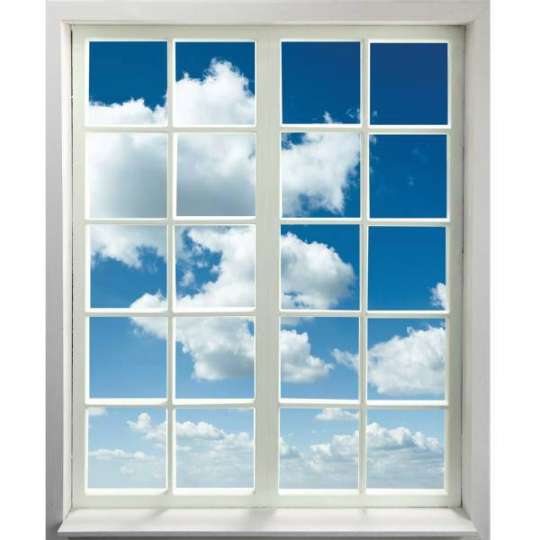 پنجره مجازی سالسو طرح رو به آسمان، Salso Facing The Sky 3D Virtual Window