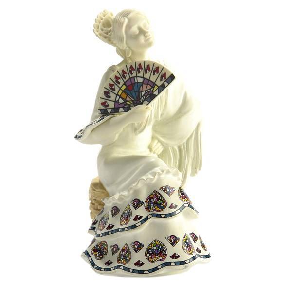 مجسمه نادال مدل Gracefully Fanning White، Nadal Gracefully Fanning White 763000 Memory Collection Statue