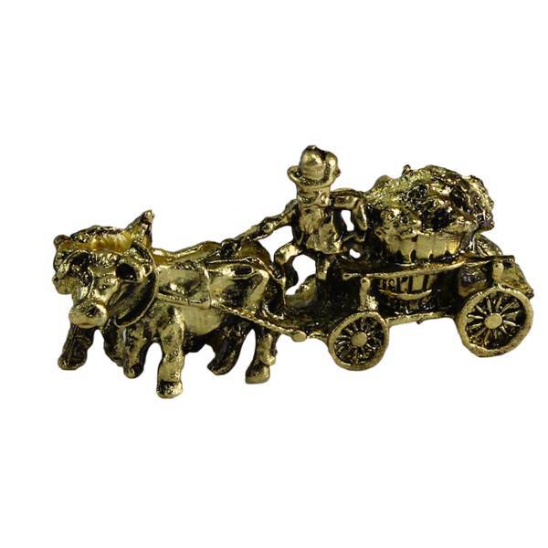 مجسمه طرح کالسکه گل کوچک کد AL-20030043