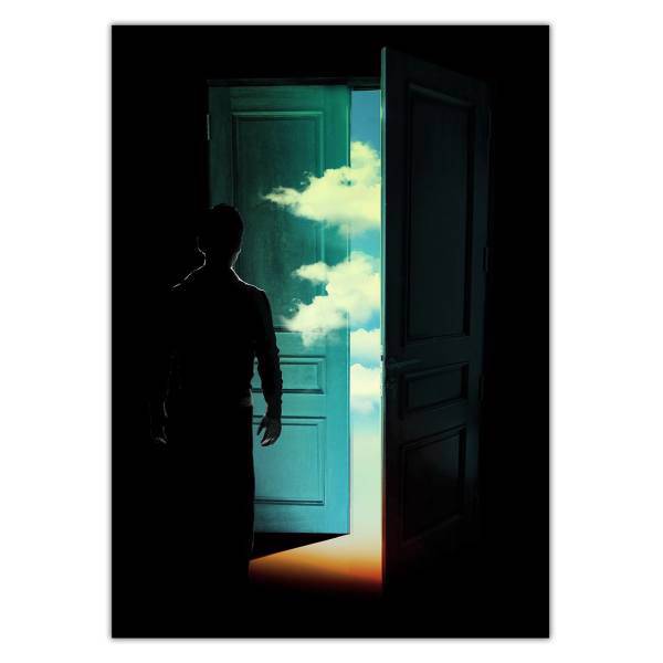 تابلو شاسی ونسونی طرح Door To The World سایز 70 × 50، Wensoni Door To The World Chassis Size 50 x 70