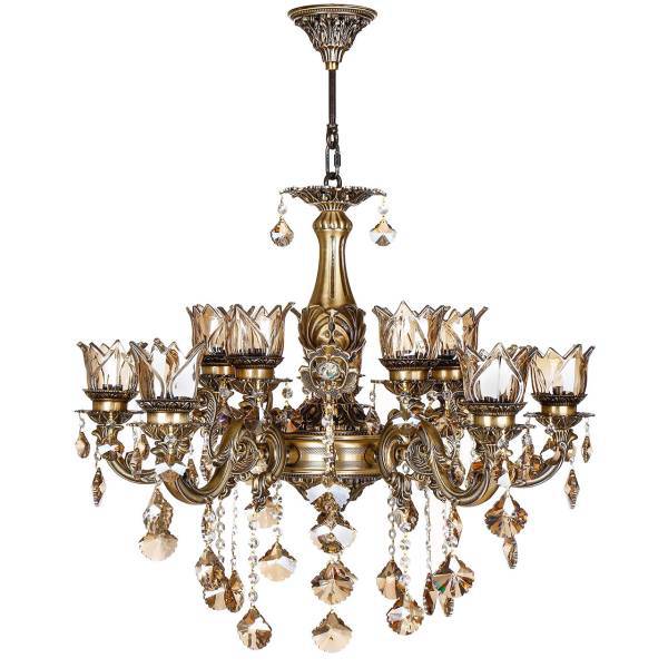 لوستر چشمه نور 10 شعله کد S3528/5، Cheshmeh Noor S3528/5 Ten Flames Chandelier