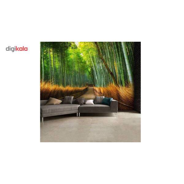 کاغذ دیواری 4 تکه 1وال مدل Bamboo-001، 1Wall Bamboo-001 Wallpaper Giant