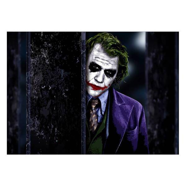 تابلو شاسی ونسونی طرح Joker Regretness سایز 50 × 70، Wensoni Joker Regretness Chassis Size 50 x 70